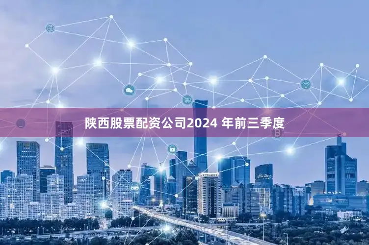 陕西股票配资公司2024 年前三季度
